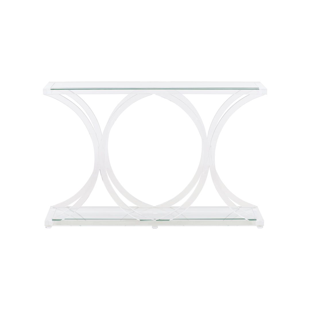 Sweeping Acrylic Console - 370605
