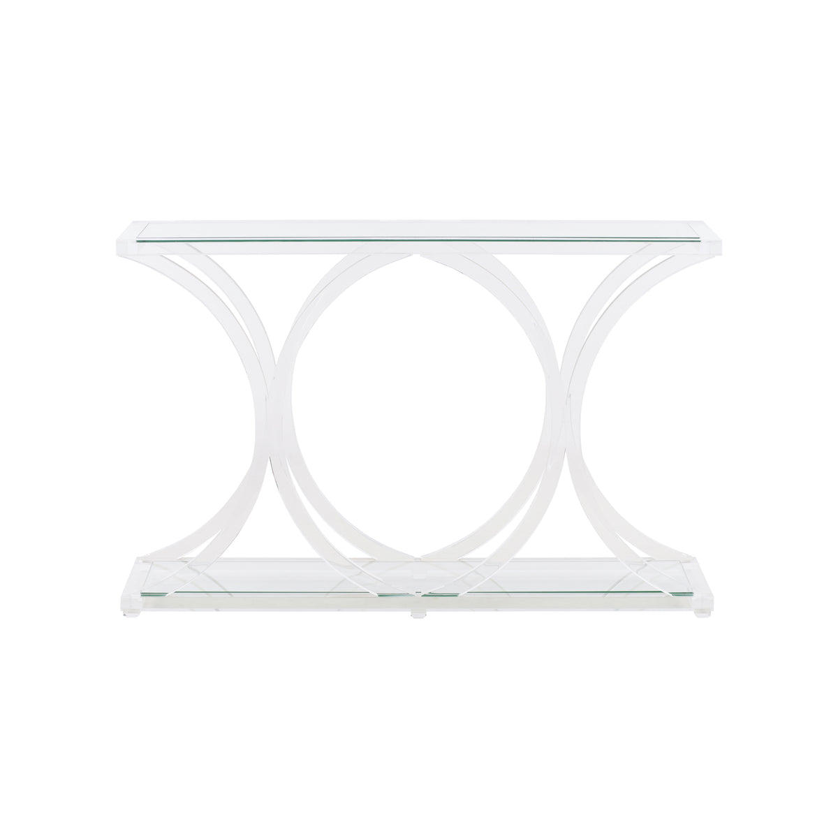 Sweeping Acrylic Console - 370605
