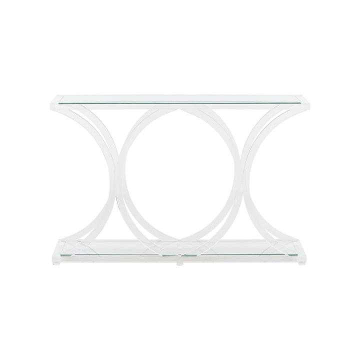 Sweeping Acrylic Console - 370605
