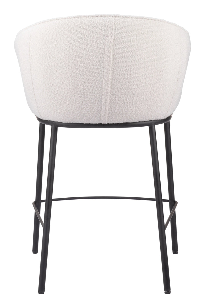 Essen Counter Stool Ivory - AmericanHomeFurniture
