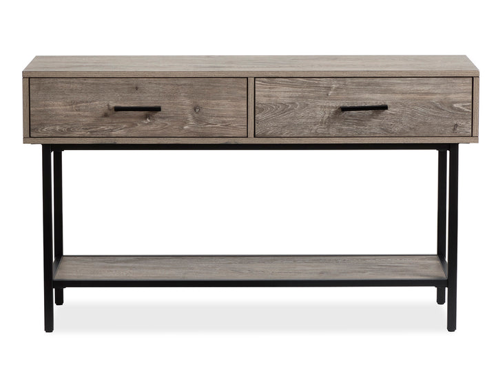Fenwick Whitetail Brown And Smoke Glass Rectangular Sofa Table - T5962-73