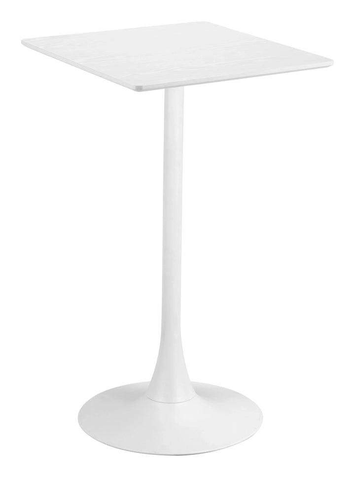 Valleta Bar Table White - AmericanHomeFurniture