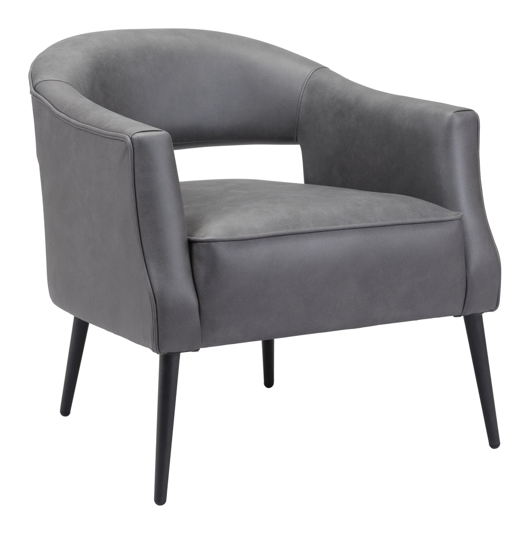 Berkeley Accent Chair Vintage Gray - AmericanHomeFurniture