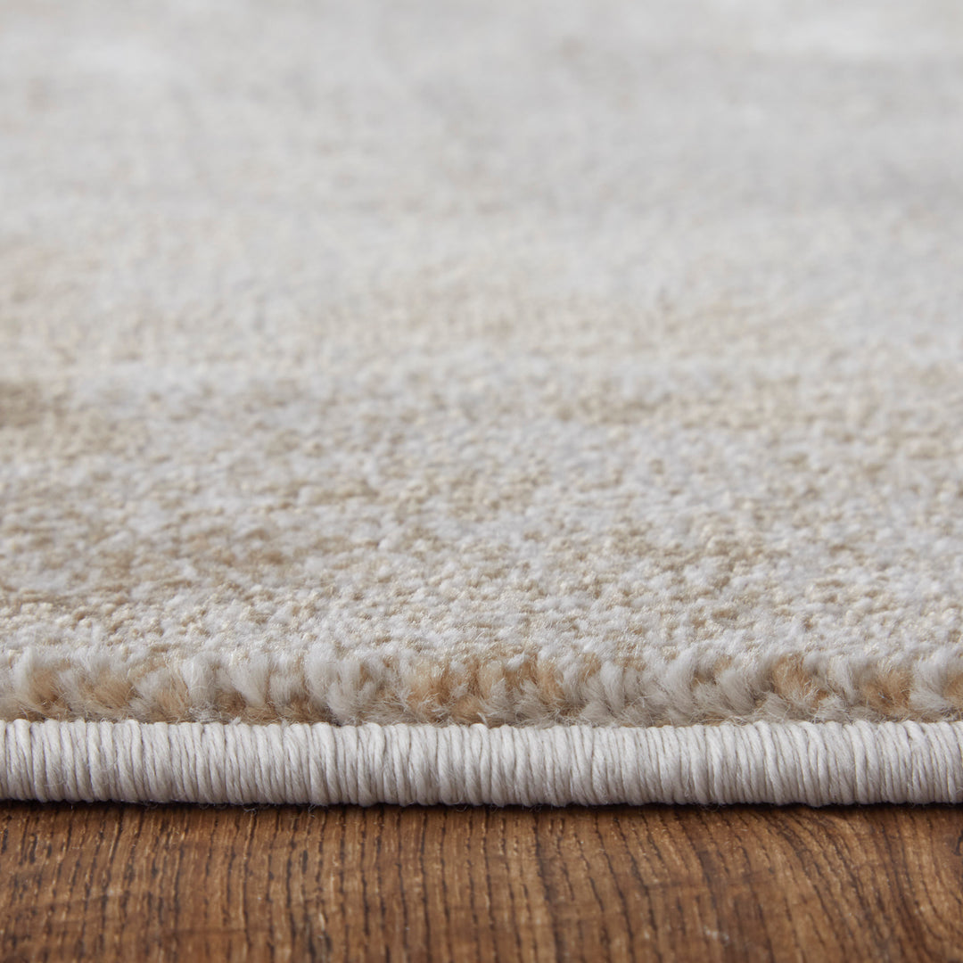 Rectangle/5' x 8'/Ivory/Gold