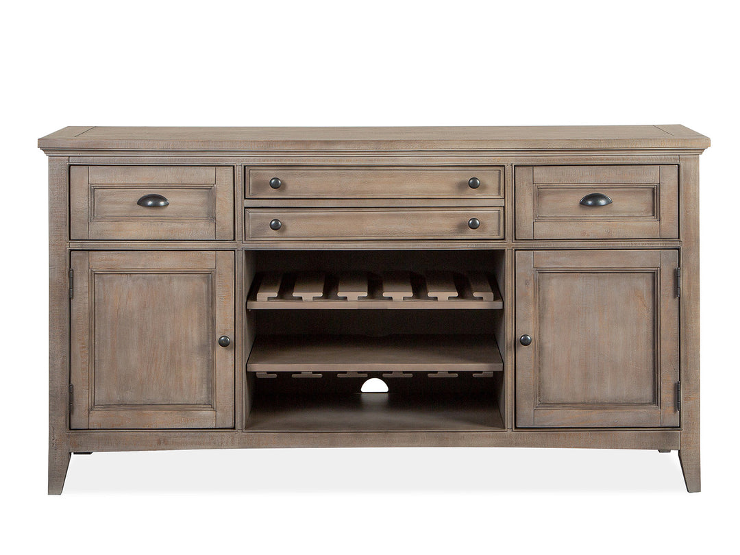 Paxton Place Dovetail Grey Buffet - D4805-14