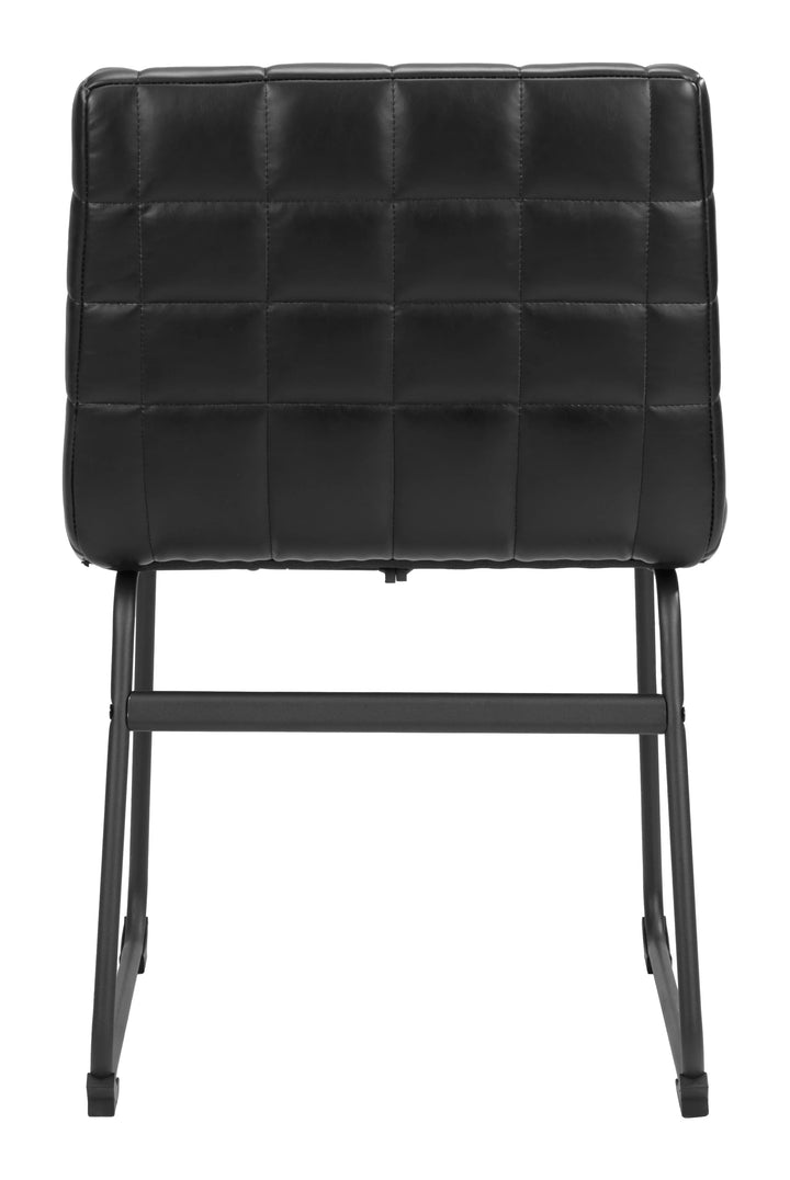 Pago Dining Chair (Set of 2) Black - AmericanHomeFurniture