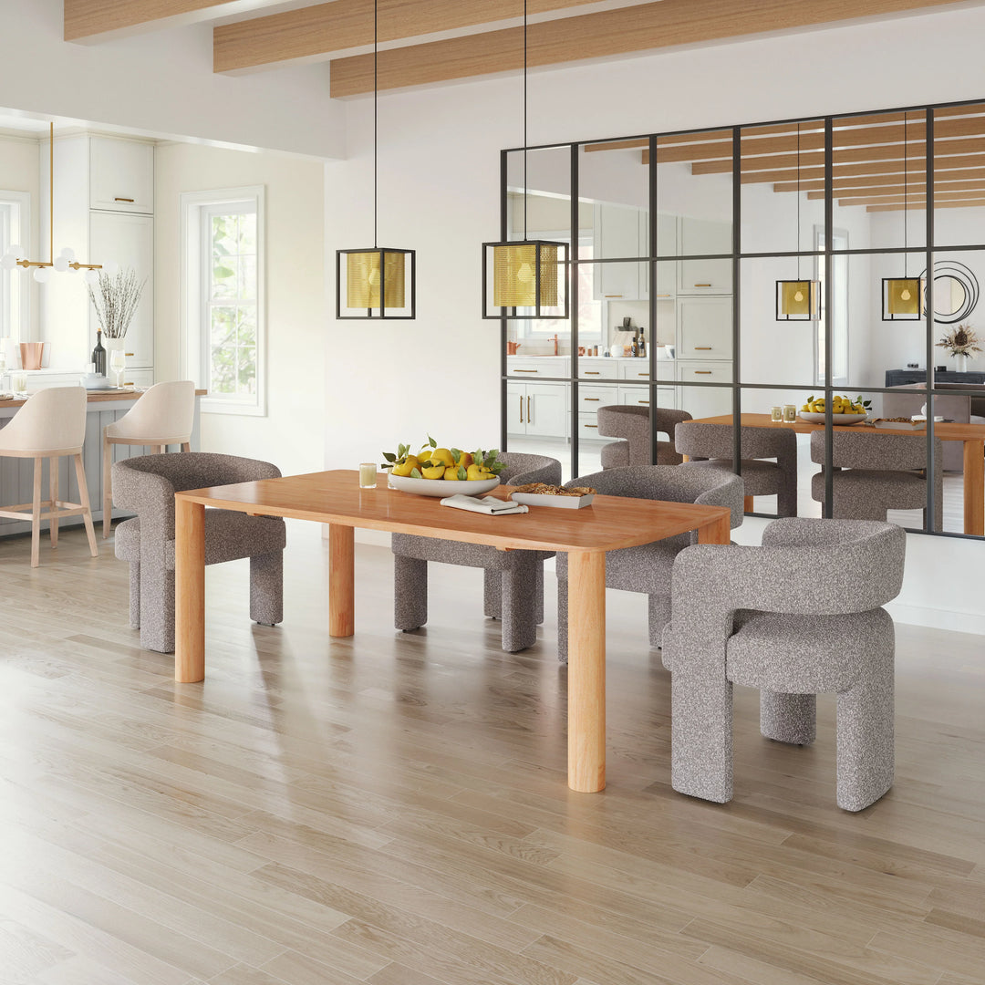 Eazy Dining Table Natural - AmericanHomeFurniture