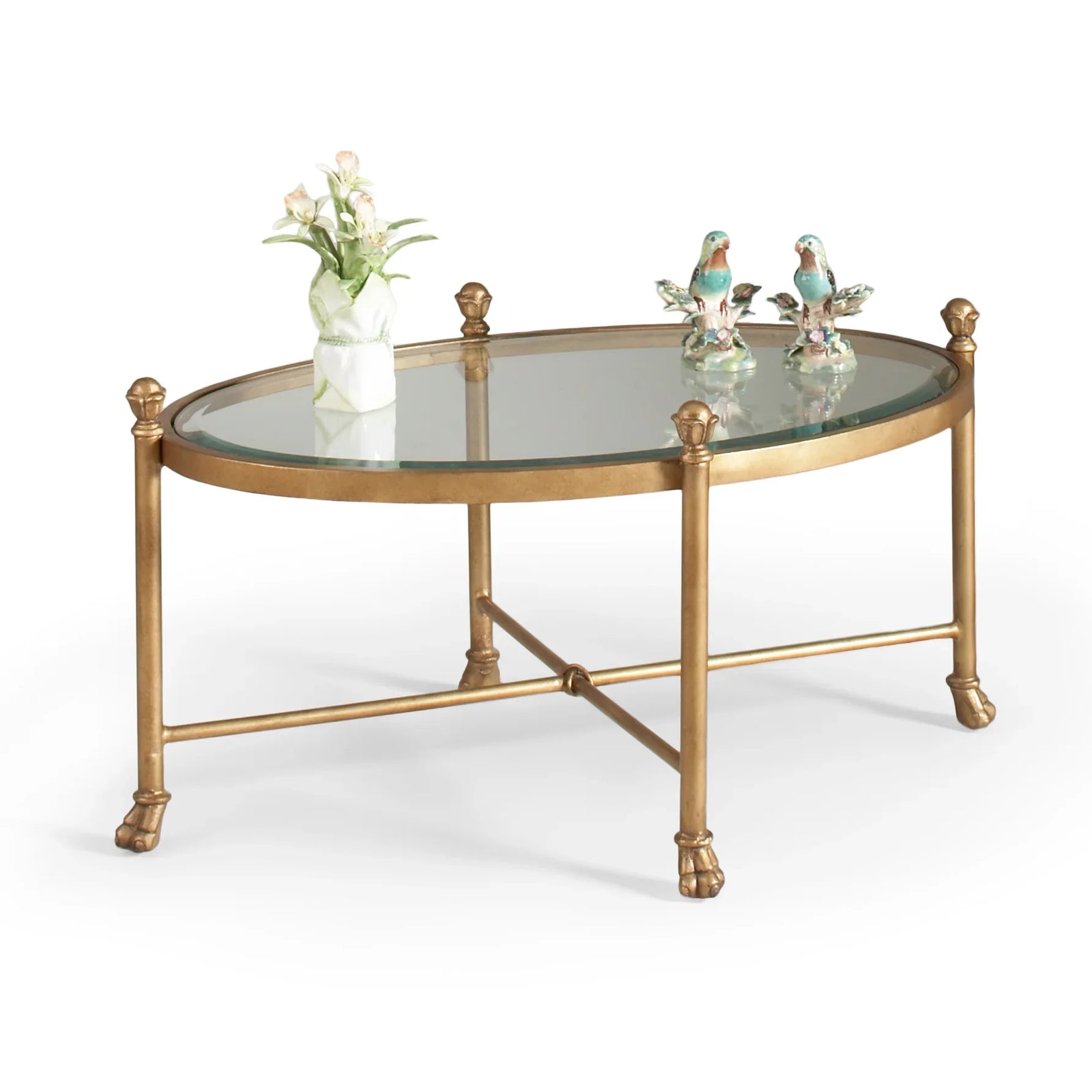 American Home Furniture Chelsea House Gordon Oval Cocktail Table