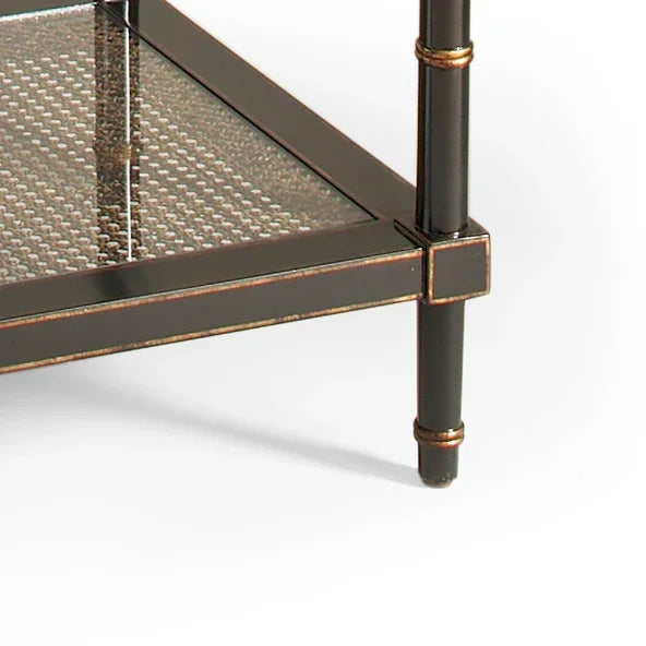 American Home Furniture Chelsea House Conner Cane Cocktail Table