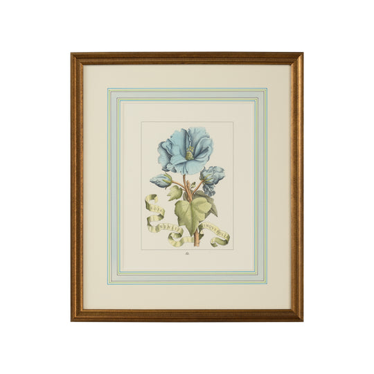Bl Floral W/Ribbon-A - 380166