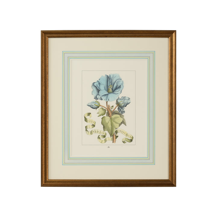 Bl Floral W/Ribbon-A - 380166