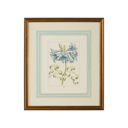 Bl Floral W/Ribbon-C - 380168