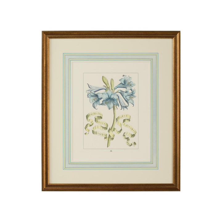 Bl Floral W/Ribbon-C - 380168