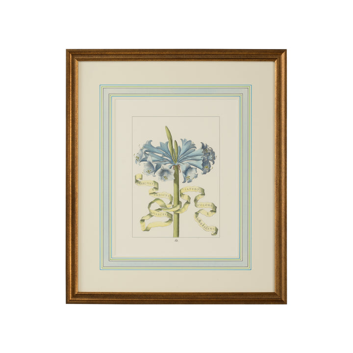 Bl Floral W/Ribbon-D - 380169