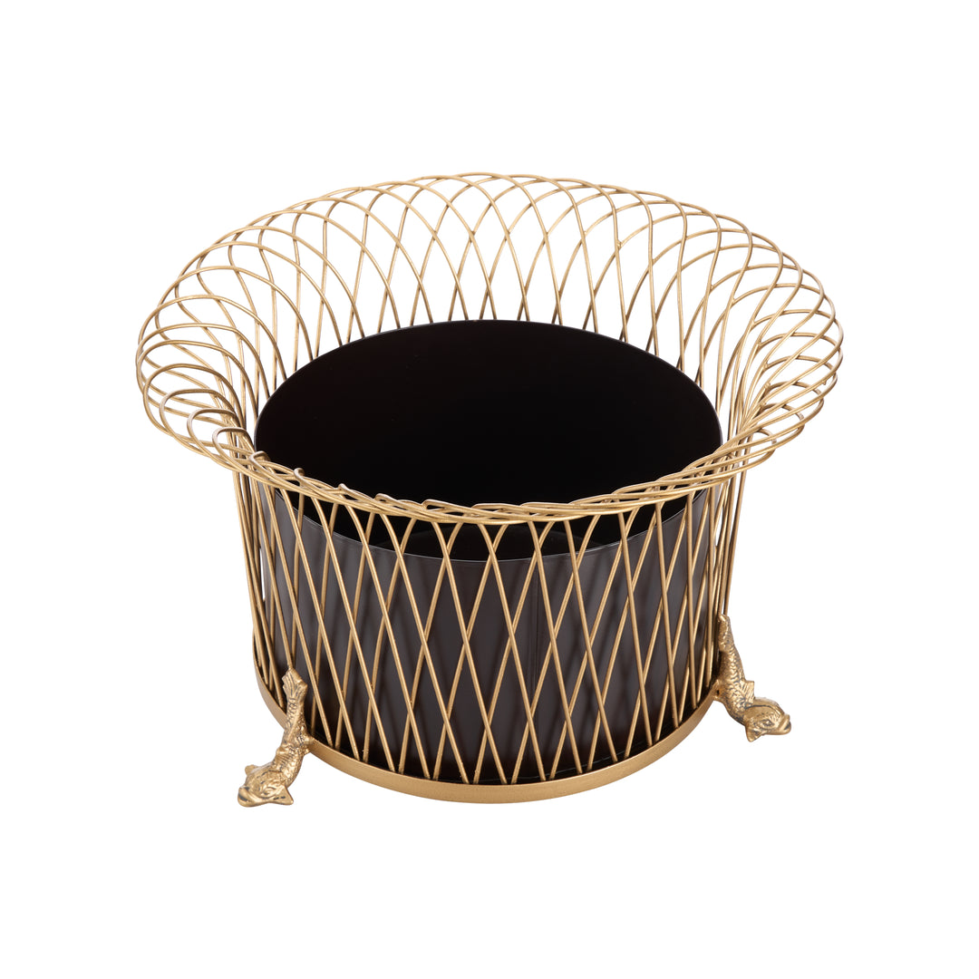 Round Dolphin Planter - 380570