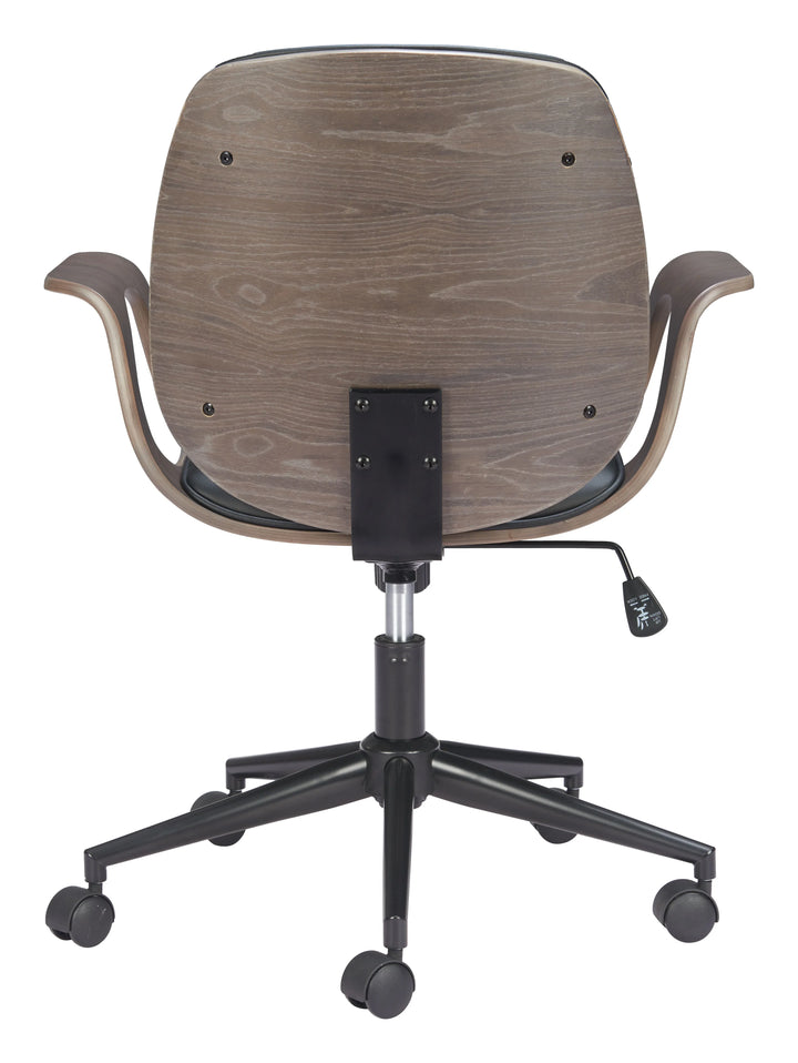Ali Office Chair Black - AmericanHomeFurniture