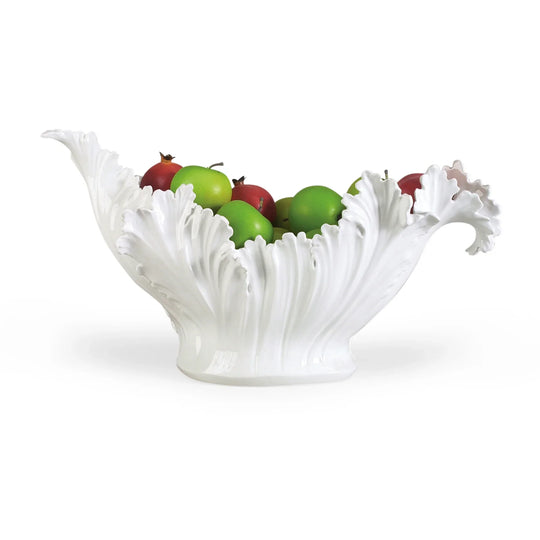 Chelsea House Acanthus Leaf Bowl DECORATIVE TRAYS, PLATES, + BOWLS