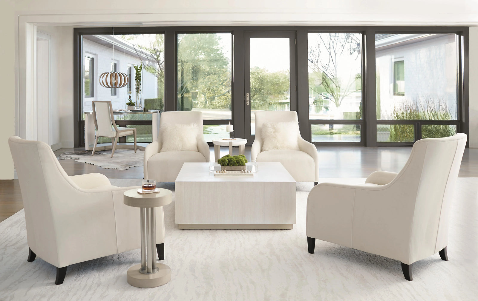 Bernhardt - Axiom Cocktail Table - '381011 | American Home Furniture