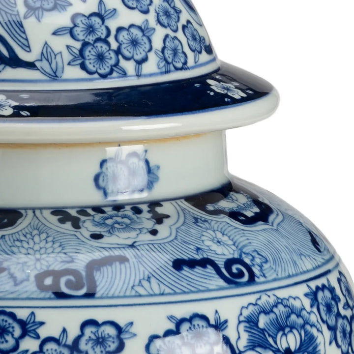 American Home Furniture Chelsea House Floral Covered Urn