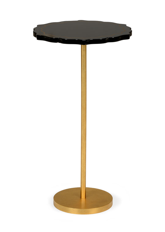 Black Side Table - 382549