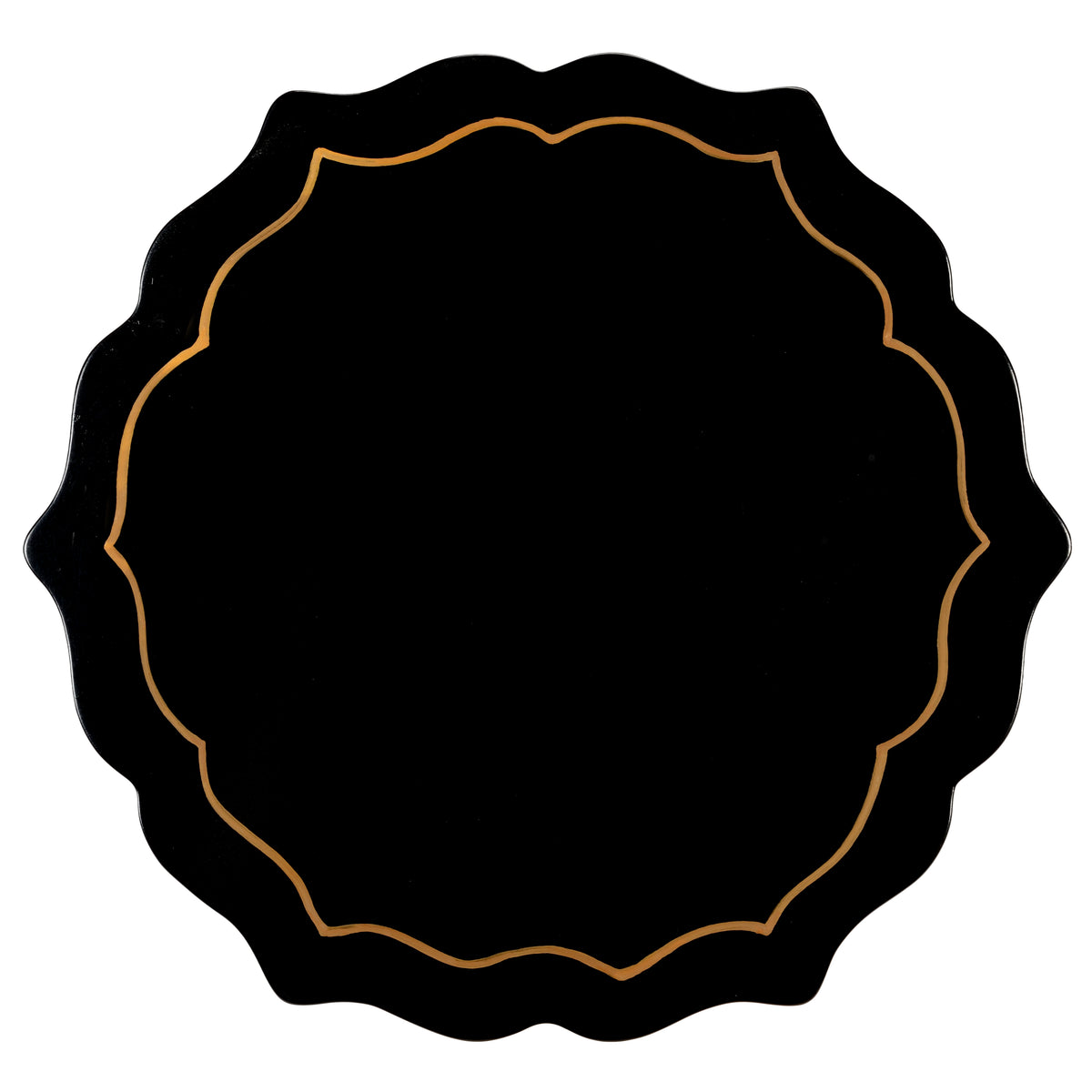 Black Side Table - 382549