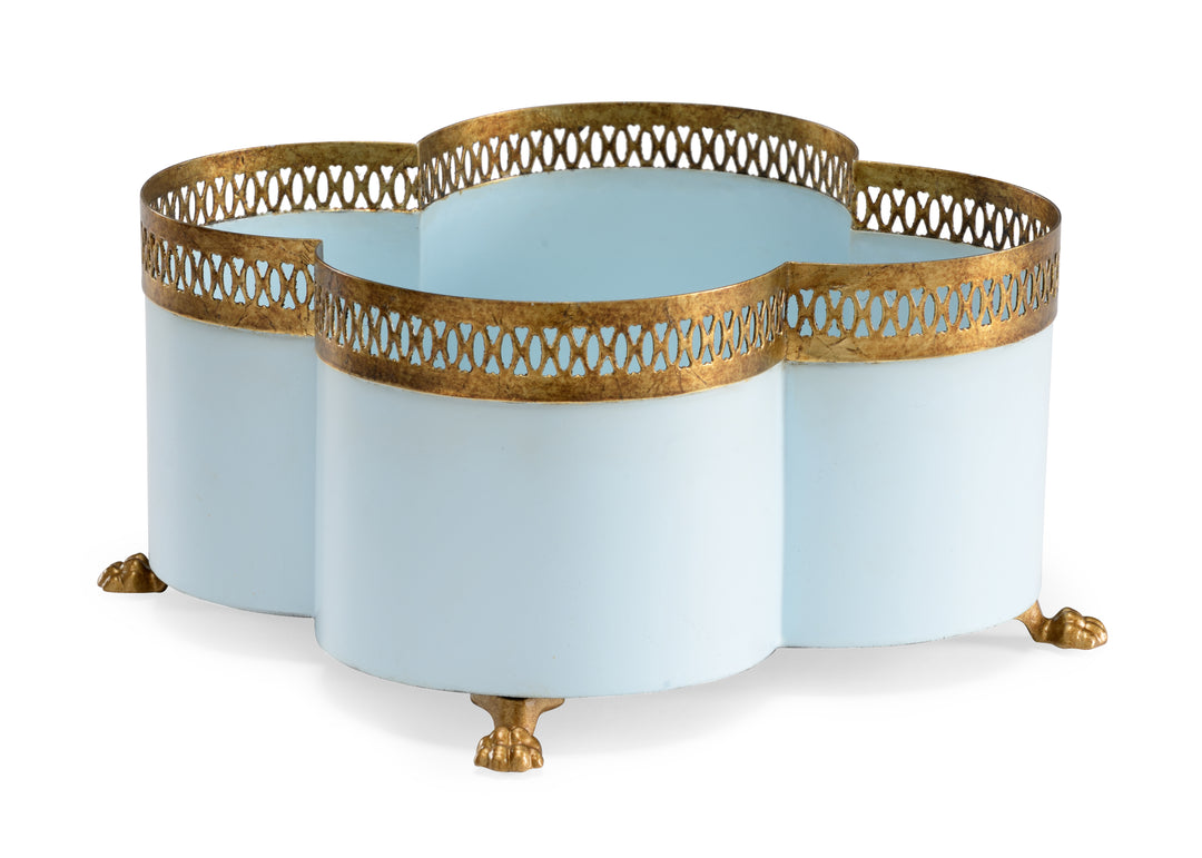 Light Blue/Antique Gold