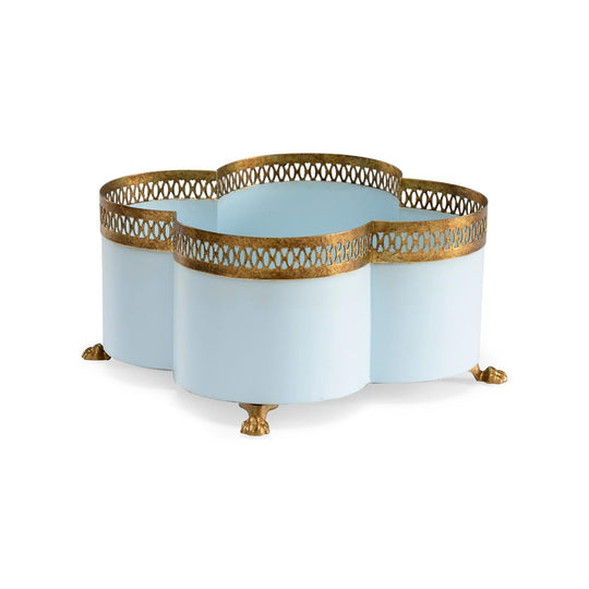 Light Blue/Antique Gold