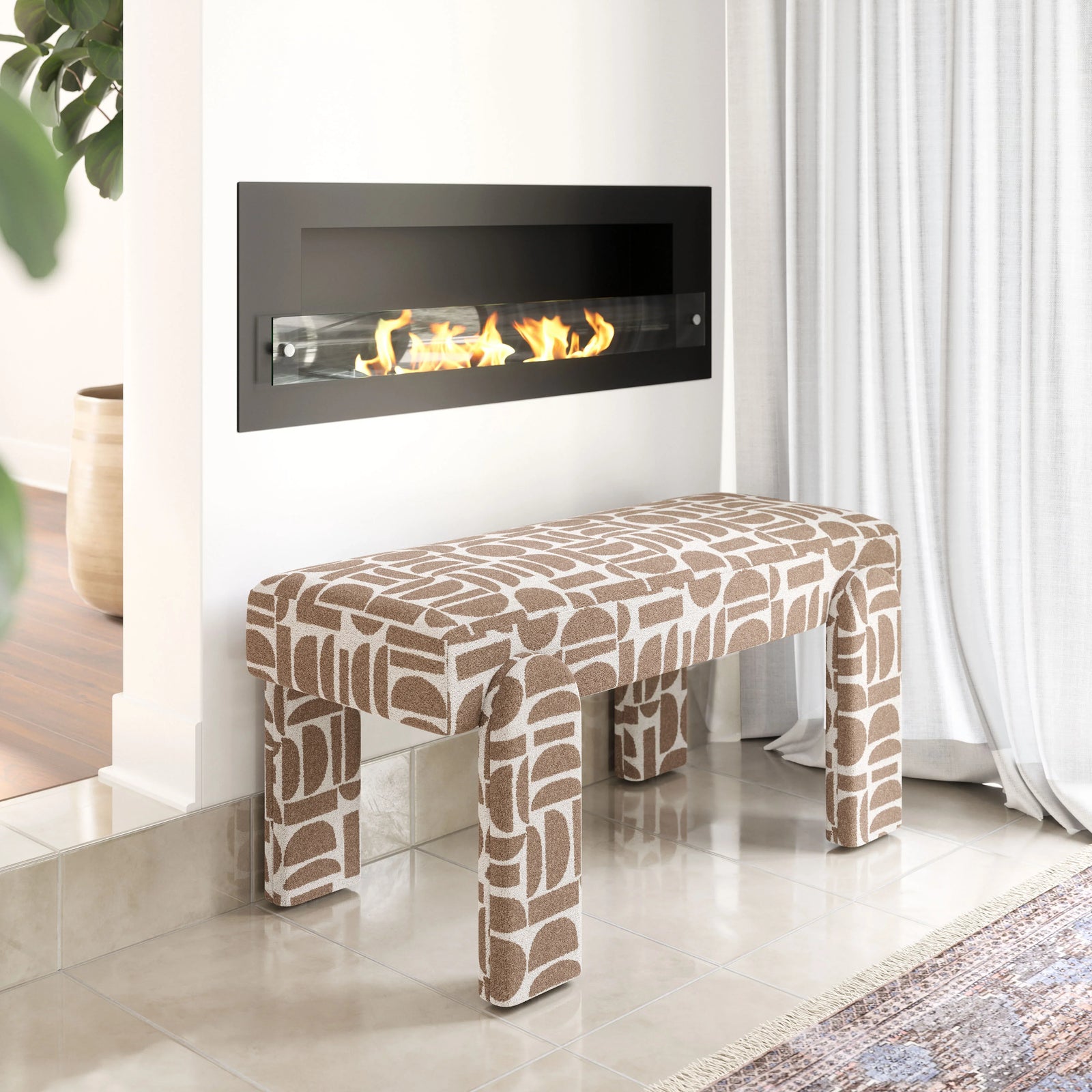 Zuo Blato Bench Gray BENCHES