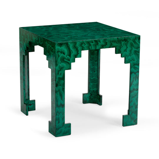Malachite Cut Corner Table - 382944