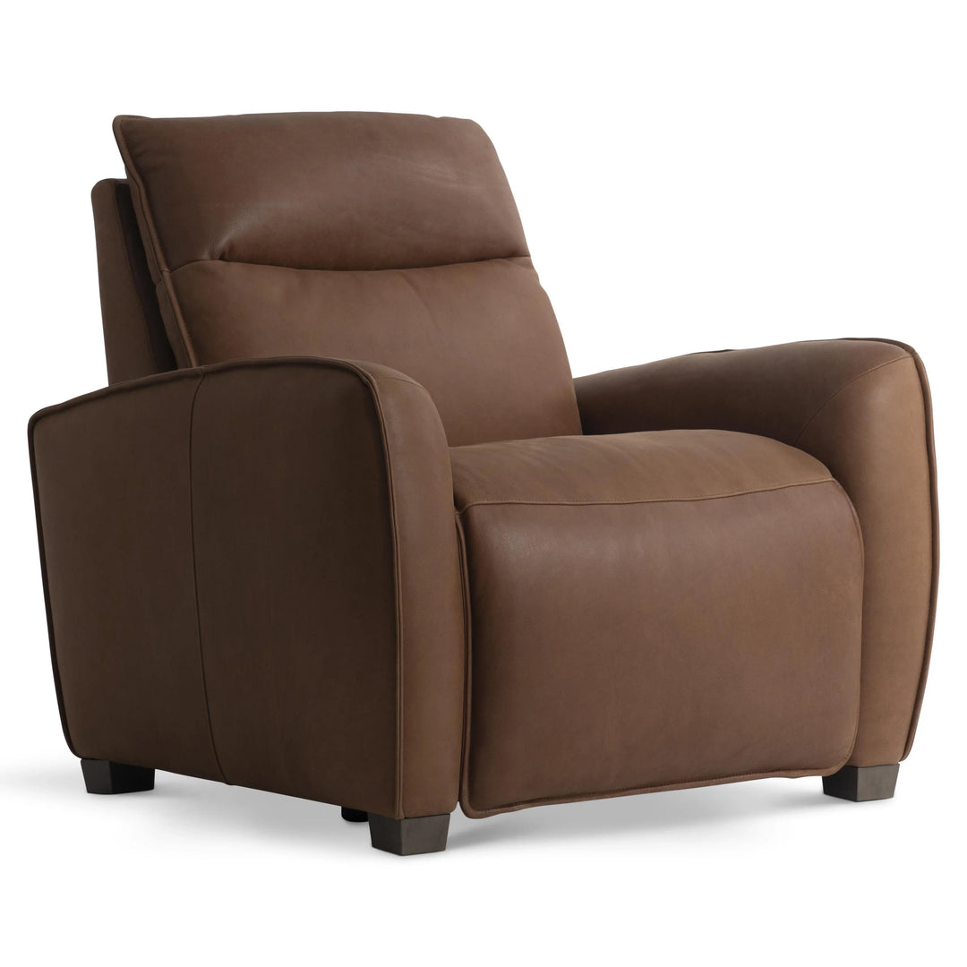 American Home Furniture Bernhardt Sorrento Leather Power Motion Chair