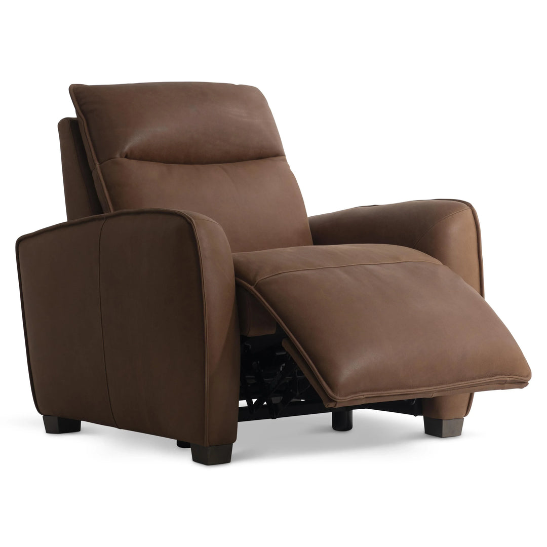 American Home Furniture Bernhardt Sorrento Leather Power Motion Chair