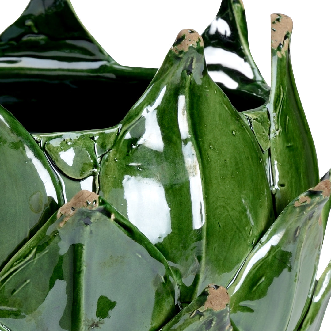 Green Leaf Vase - 383132