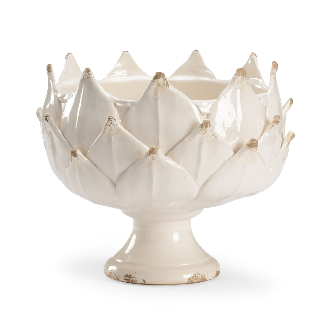 White Leaf Vase - 383133