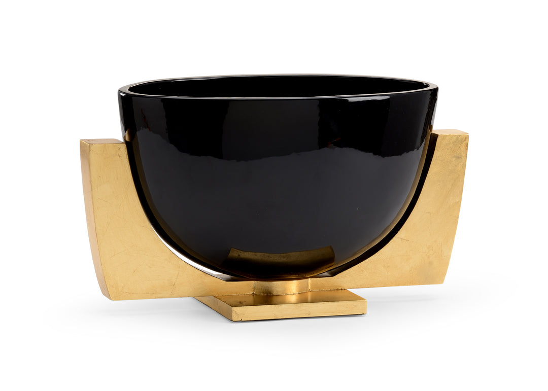 Antique Gold Leaf/Gloss Black