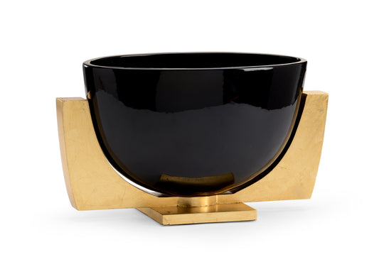 Antique Gold Leaf/Gloss Black