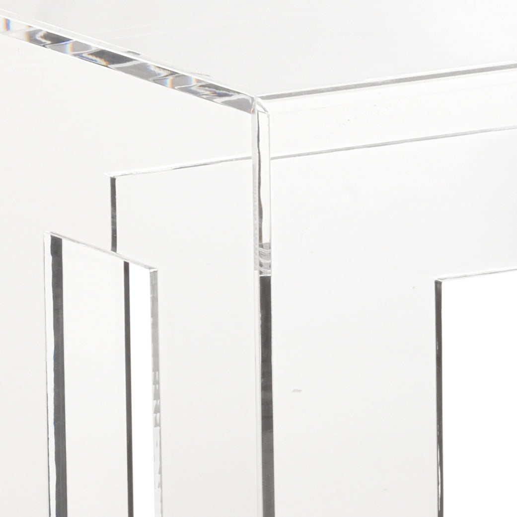 Acrylic End Table - 383348