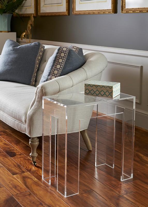 Acrylic End Table - 383348