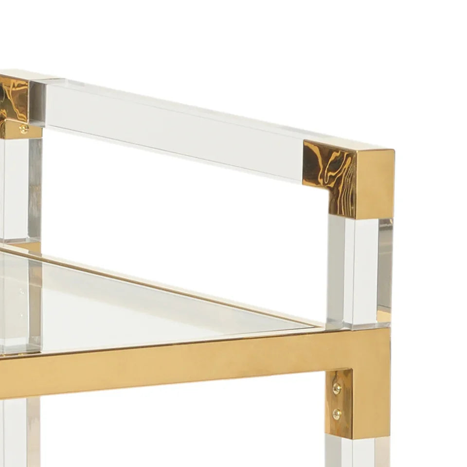 Chelsea House Acrylic Bar Cart BAR + BAR CARTS