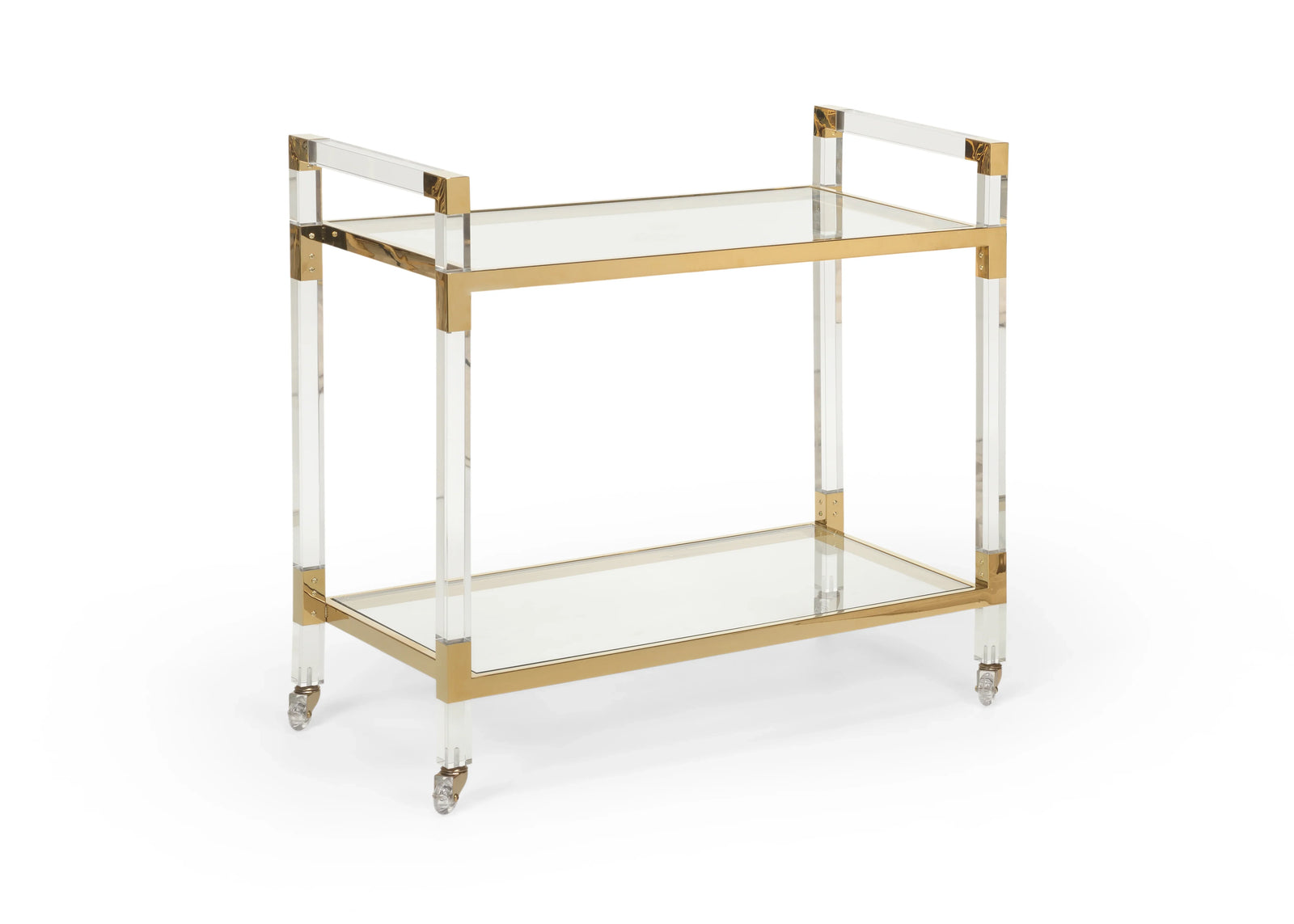 Chelsea House Acrylic Bar Cart BAR + BAR CARTS