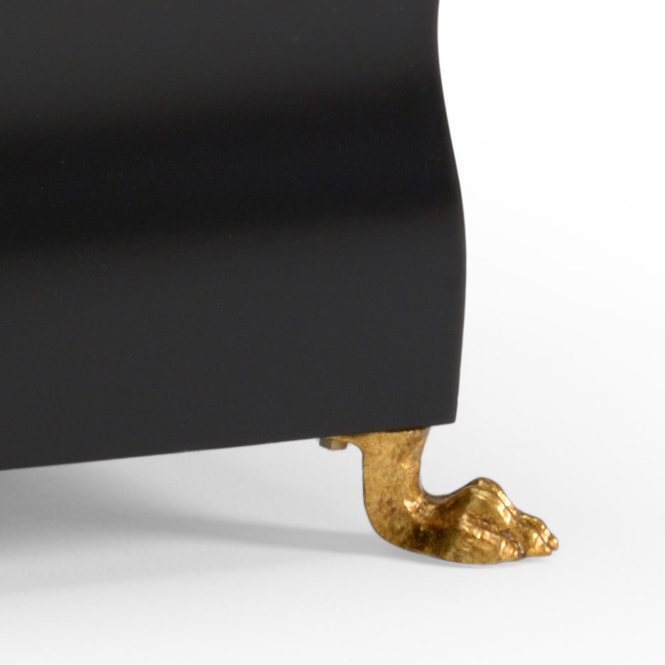 Black/Antique Gold