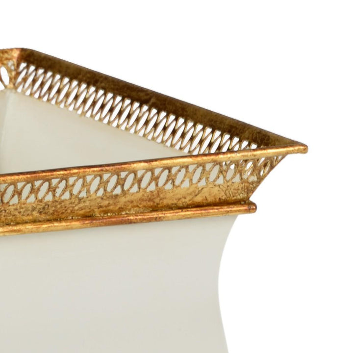 Cream/Antique Gold