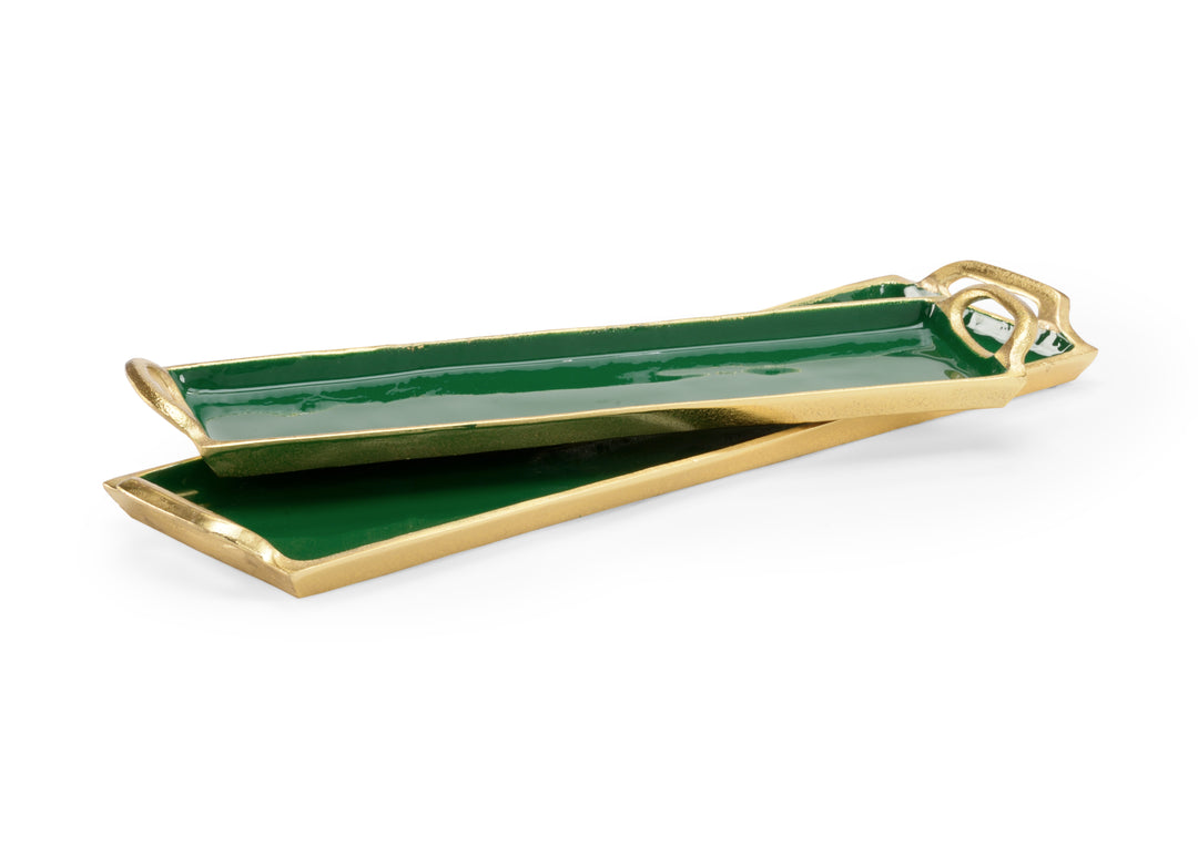 Emerald Enamel Trays (S2) - 384066