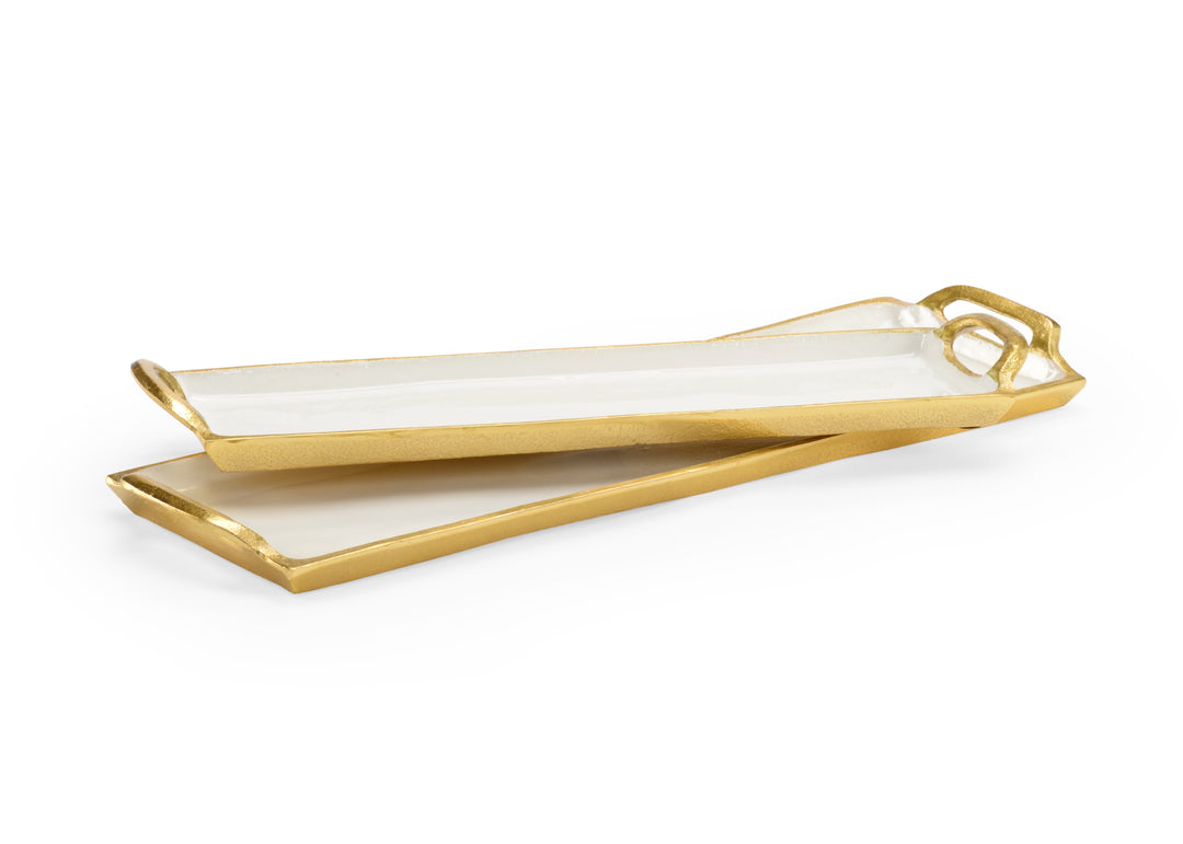 White Enamel Trays (S2) - 384067