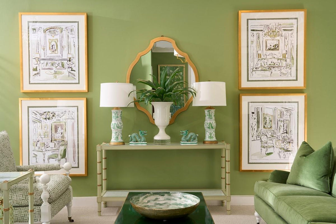 Swirl Green Bowl (Lg) - 384083