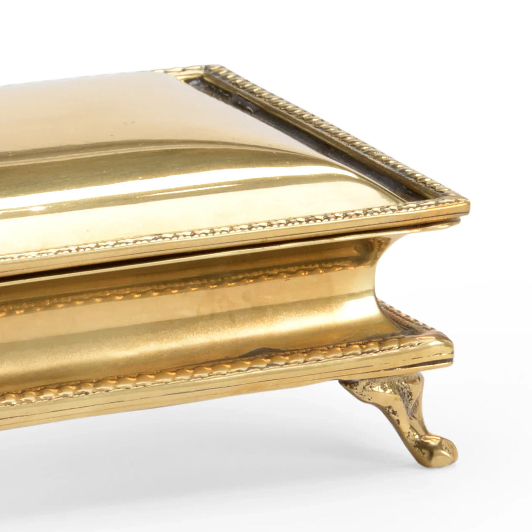American Home Furniture Chelsea House Classic Brass Box (Sm)
