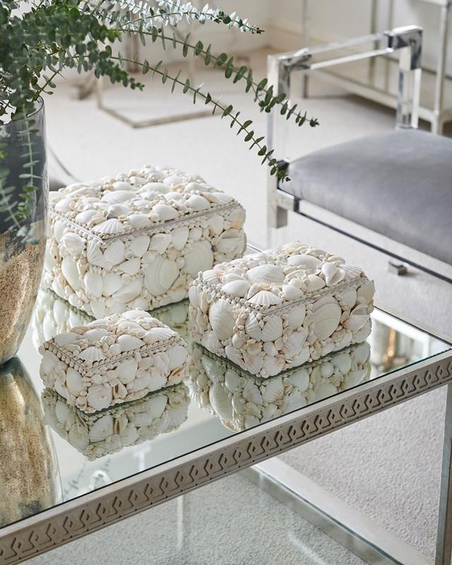 White Shell Boxes (S3) - 384162