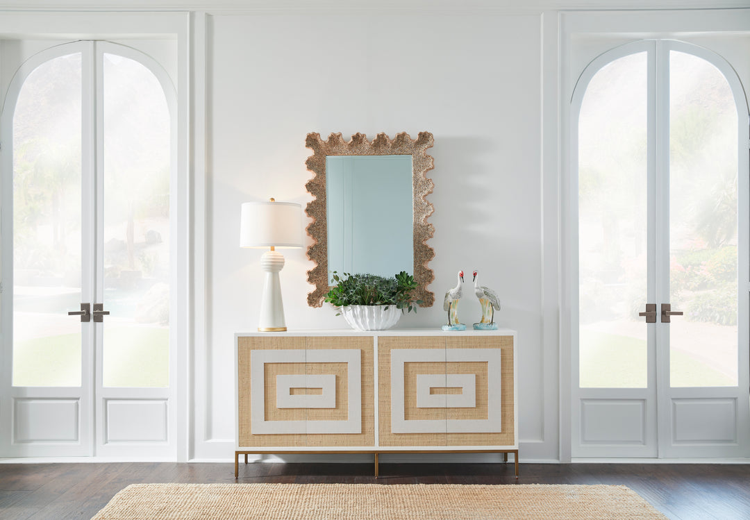 Scalloped Shell Mirror - 384173