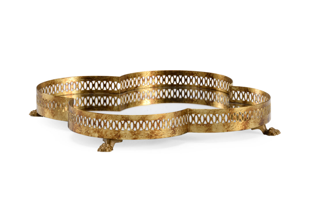 Quatrefoil Tray (Sm) - 384349