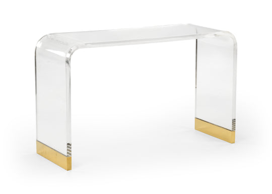 Acrylic Waterfall Console - 384401