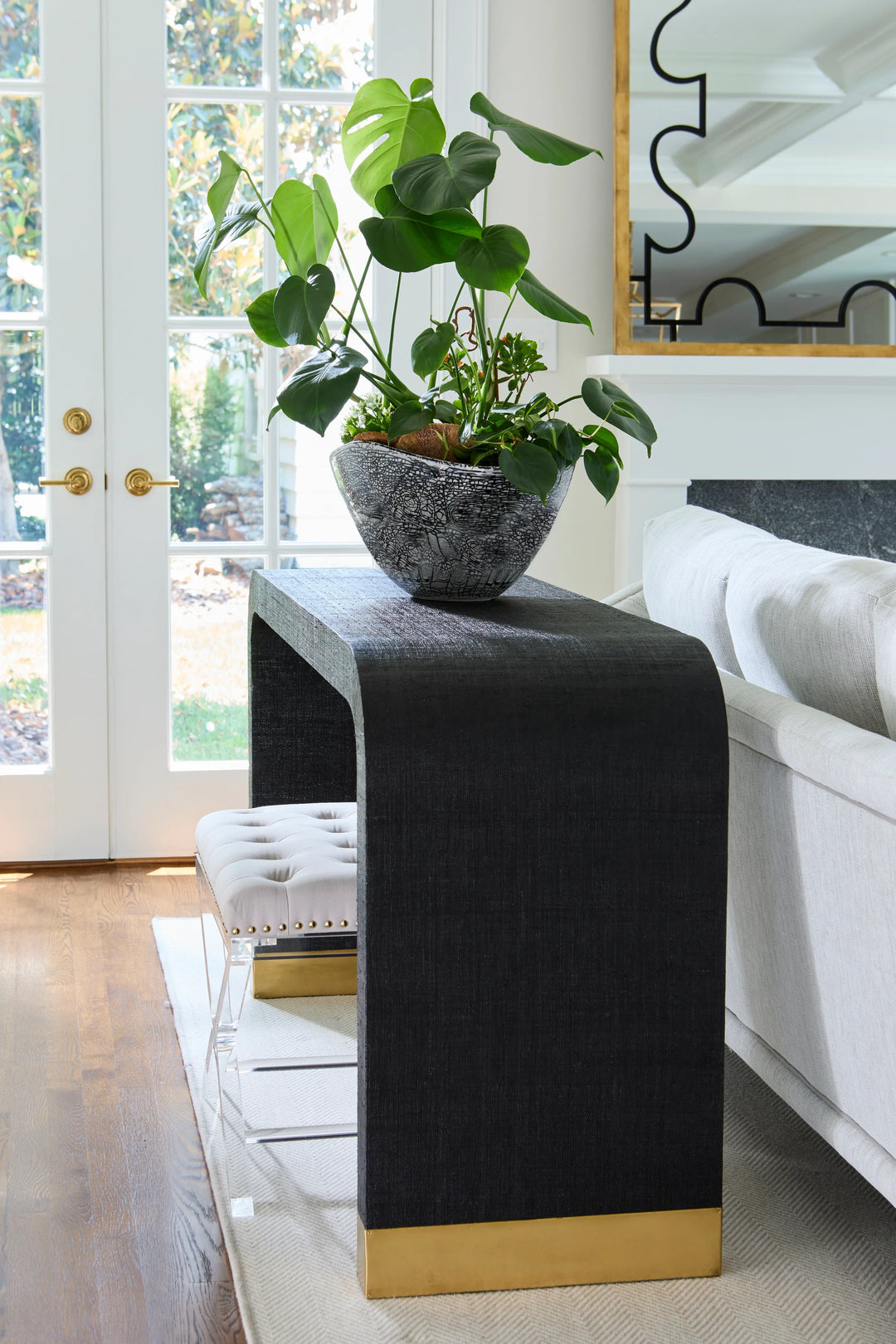 American Home Furniture Chelsea House Soho Tufted Bench